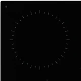 Электрическая варочная панель KRONA ZAUBER 45 BL 1DZTS (КА-00005755)