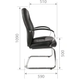 Офисное кресло Chairman 950 V Black (7061552)