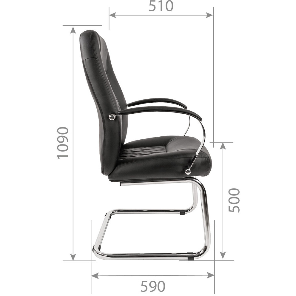 Офисное кресло Chairman 950 V Black - 7061552 - фото 5