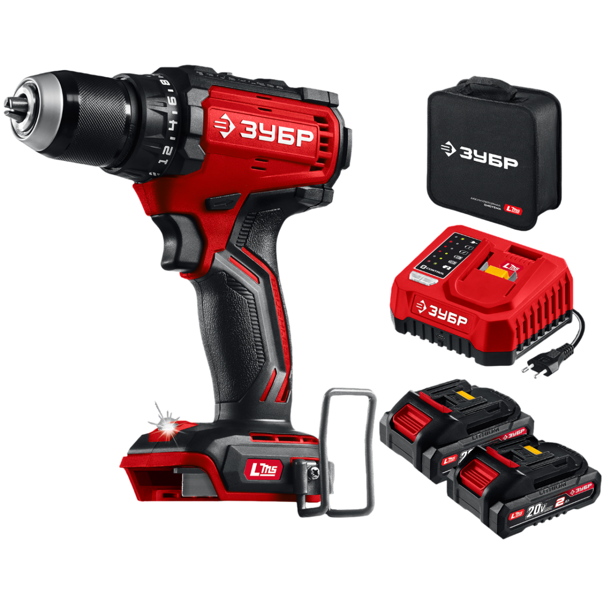 Дрель-шуруповёрт ЗУБР ДБ-65-22