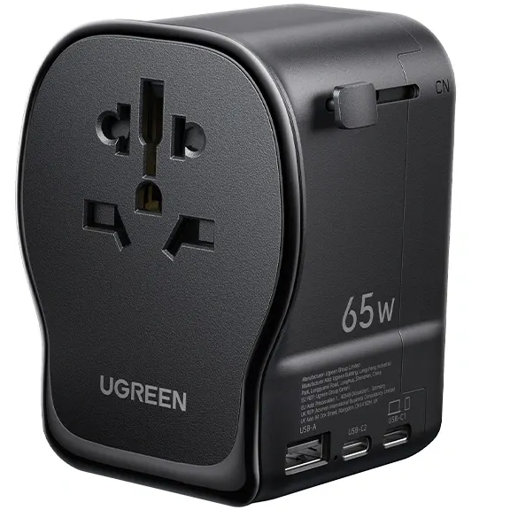 Переходник питания UGREEN 65W Universal Travel Adapter S550 - 55001