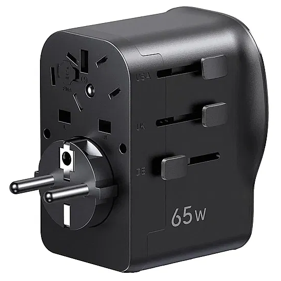 Переходник питания UGREEN 65W Universal Travel Adapter S550 - 55001 - фото 2
