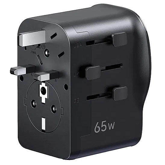 Переходник питания UGREEN 65W Universal Travel Adapter S550 - 55001 - фото 5