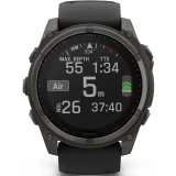 Умные часы Garmin Fenix 8 51mm Titan Grey/Black (010-02907-11)