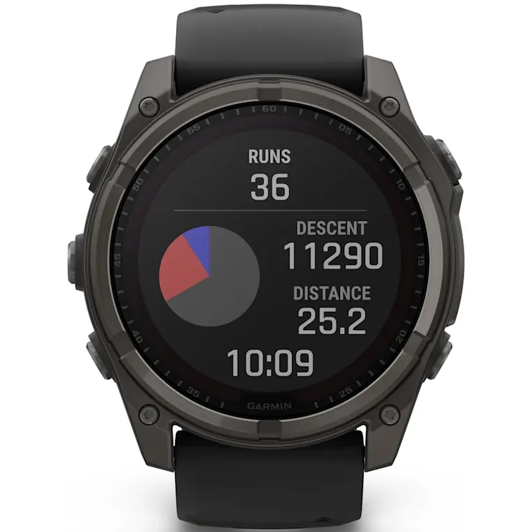 Умные часы Garmin Fenix 8 51mm Titan Grey/Black - 010-02907-11 - фото 4
