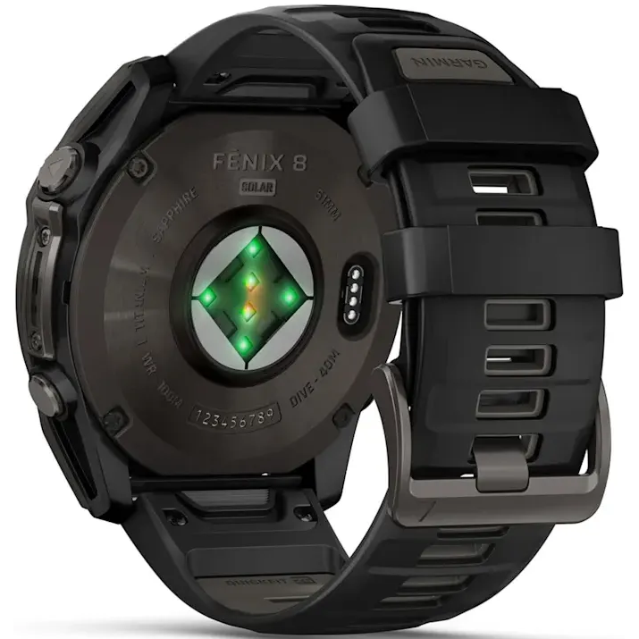 Умные часы Garmin Fenix 8 51mm Titan Grey/Black - 010-02907-11 - фото 11