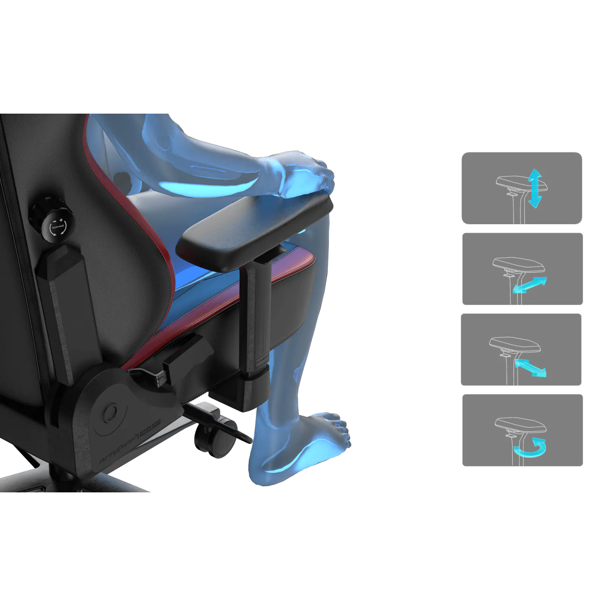 Игровое кресло DXRacer Craft XL CRA/DXL5000/NR - фото 14