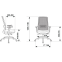 Офисное кресло Бюрократ MC-915 Black - MC-915/B/418B - фото 11