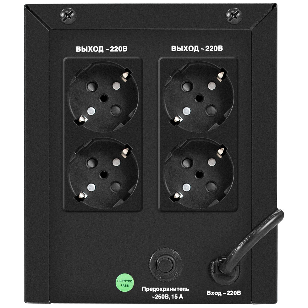 ИБП ExeGate Smart LB-2000.LCD.AVR.4SH - EX299821RUS - фото 4