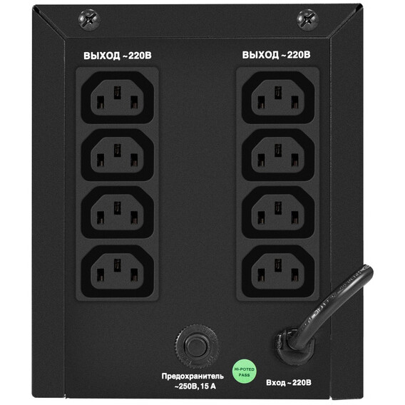 ИБП ExeGate Smart LB-2000.LCD.AVR.8C13 - EX299823RUS - фото 4