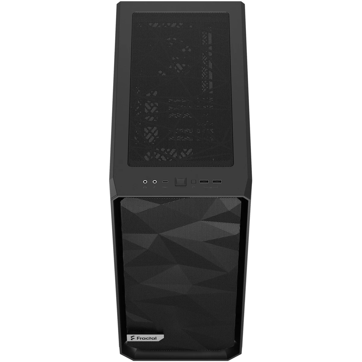 ..... Корпус Fractal Design Meshify 2 Compact Light TG Black Б/У - FD-C-MES2C-03 - фото 2
