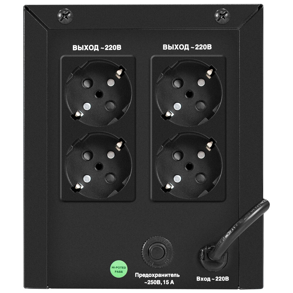 ИБП ExeGate Power NB-2000.LED.AVR.4SH - EX299815RUS - фото 4