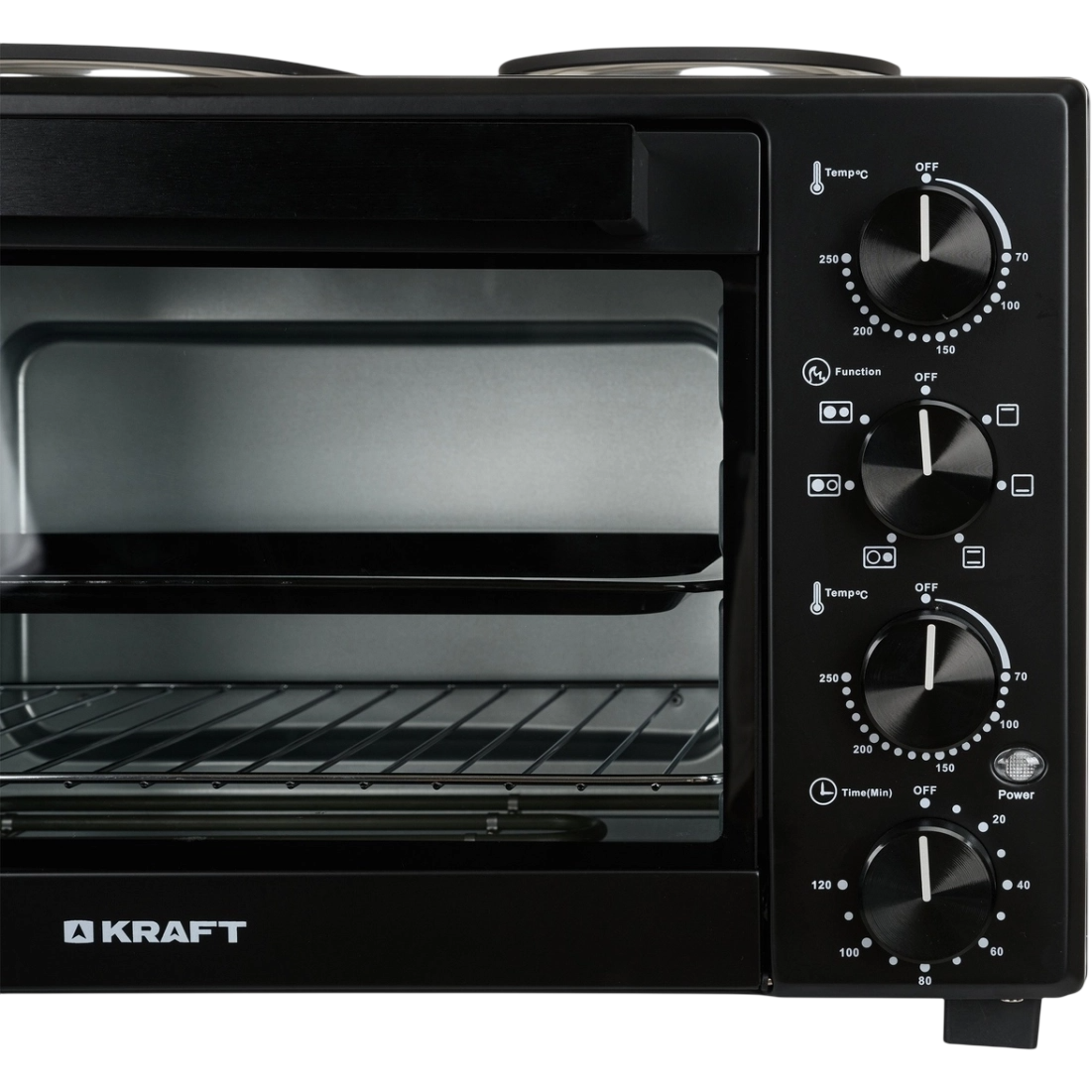 Мини-печь KRAFT KFC-MOHP 380 HBL - фото 6