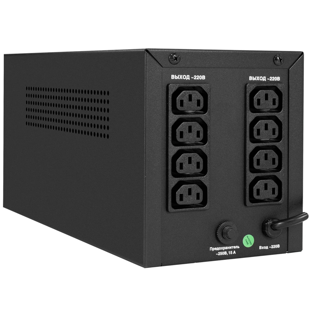 ИБП ExeGate Power NB-2200.LED.AVR.8C13 - EX299819RUS - фото 2