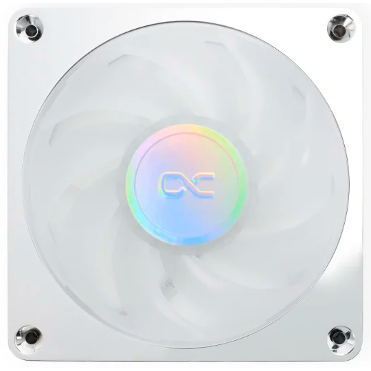 Вентилятор для корпуса Alphacool Apex Stealth Metal Aurora fan 2600rpm Chrome - 13778 - фото 2
