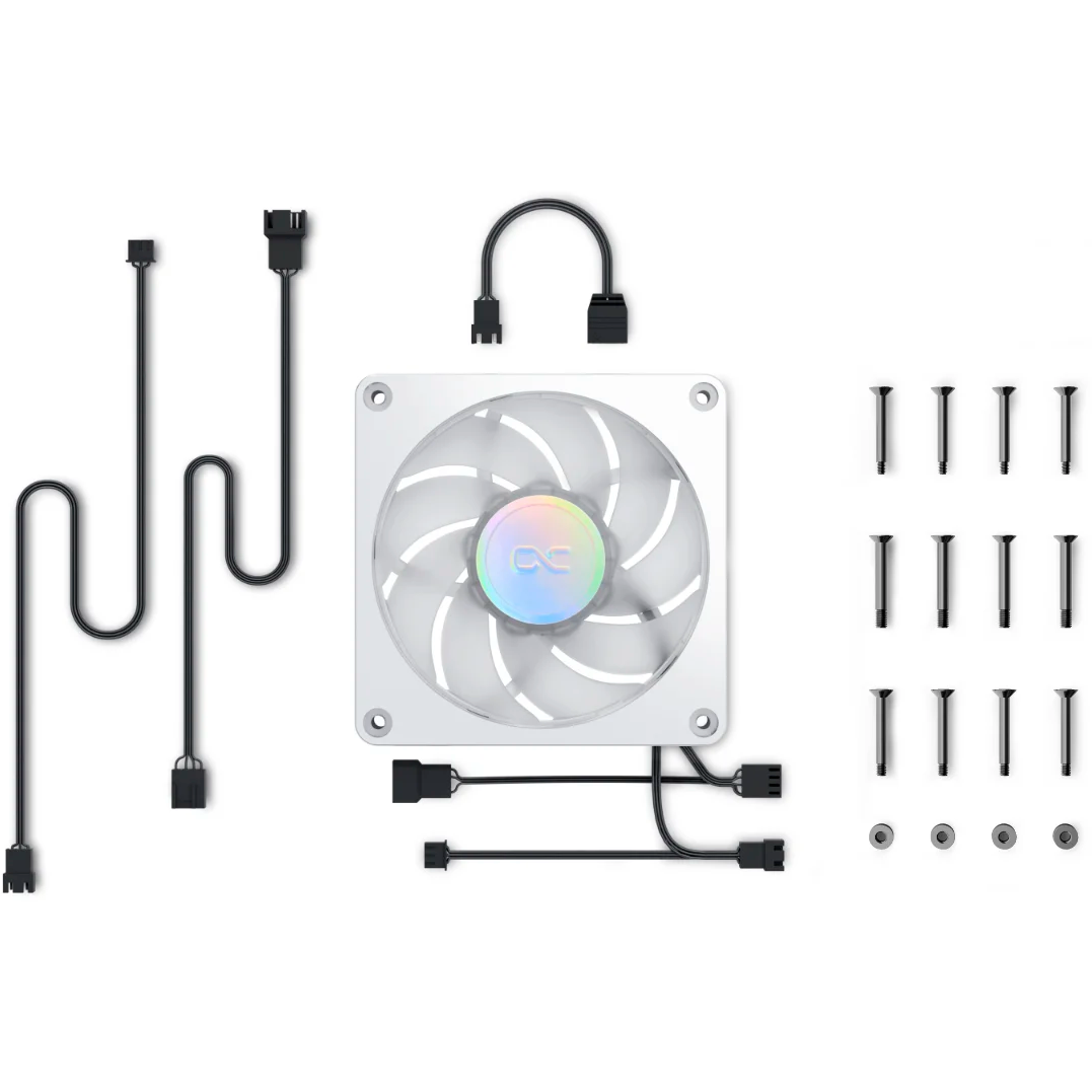 Вентилятор для корпуса Alphacool Apex Stealth Metal Aurora fan 2600rpm Chrome - 13778 - фото 4