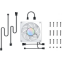 Вентилятор для корпуса Alphacool Apex Stealth Metal Aurora fan 2600rpm Chrome - 13778 - фото 4