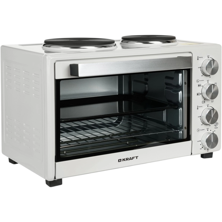 Мини-печь KRAFT KFC-MOHP 380 HW - фото 2