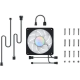 Вентилятор для корпуса Alphacool Apex Stealth Metall Aurora fan 2600rpm Matte Black (13777)