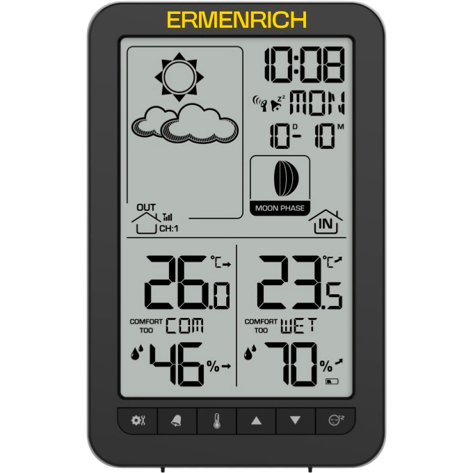 Метеостанция ERMENRICH Report WR20 - 86033 - фото 2