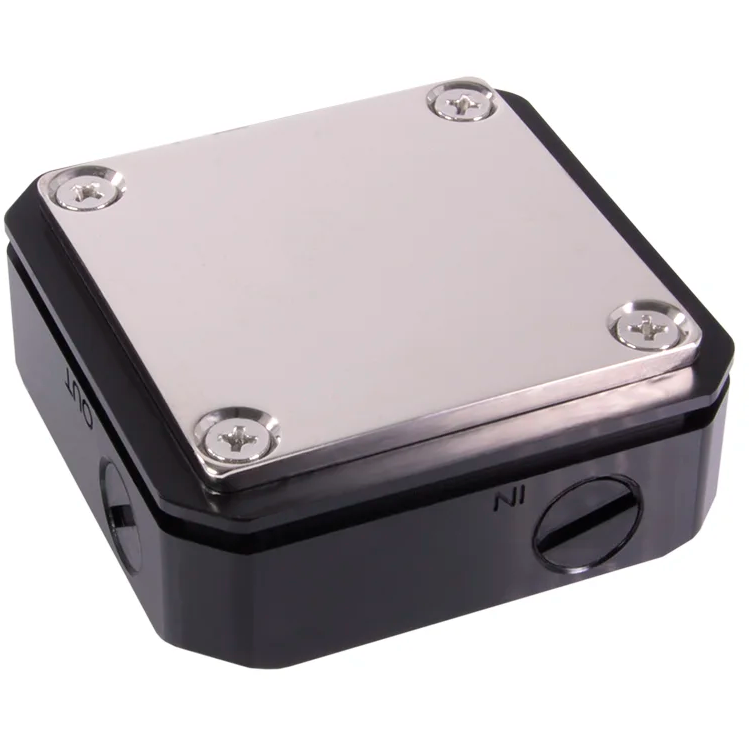 Водоблок для процессора Alphacool Eisblock XPX 1U - Black Acetal Version (12961) - фото 2