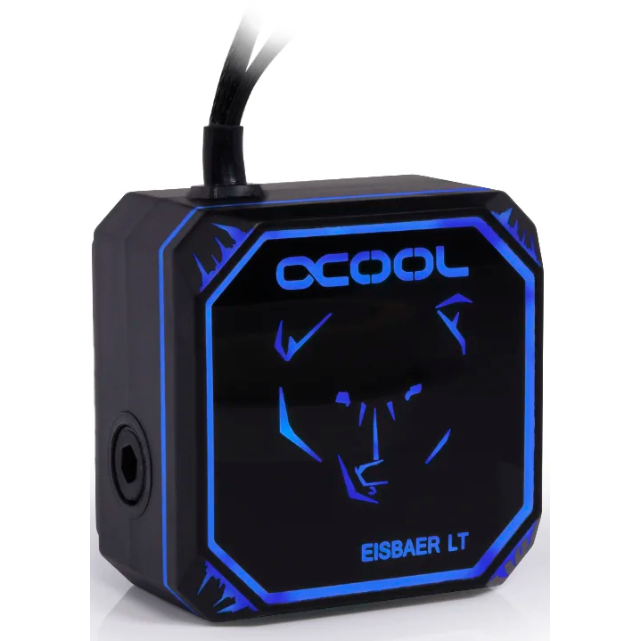 Резервуар с помпой для СЖО Alphacool Eisbaer Aurora LT Solo - Black (13066)