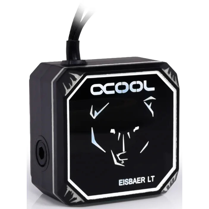 Резервуар с помпой для СЖО Alphacool Eisbaer Aurora LT Solo - Black (13066) - фото 2