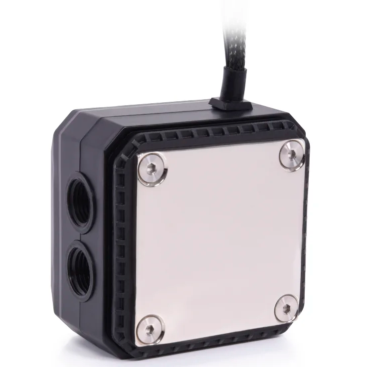 Резервуар с помпой для СЖО Alphacool Eisbaer Aurora LT Solo - Black (13066) - фото 3