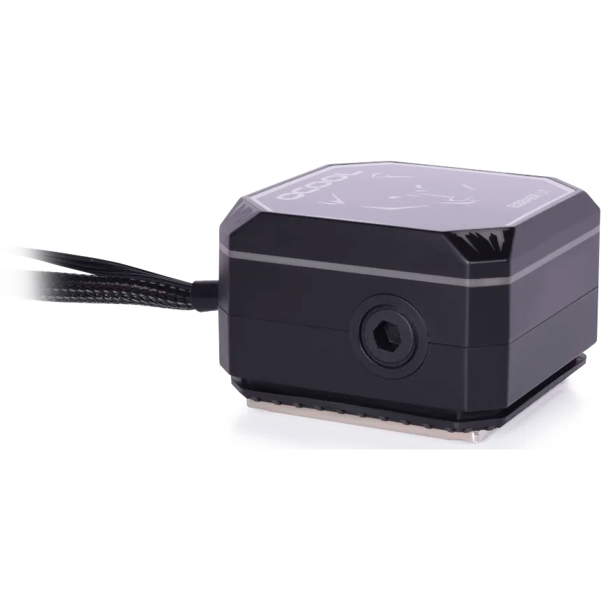 Резервуар с помпой для СЖО Alphacool Eisbaer Aurora LT Solo - Black (13066) - фото 4