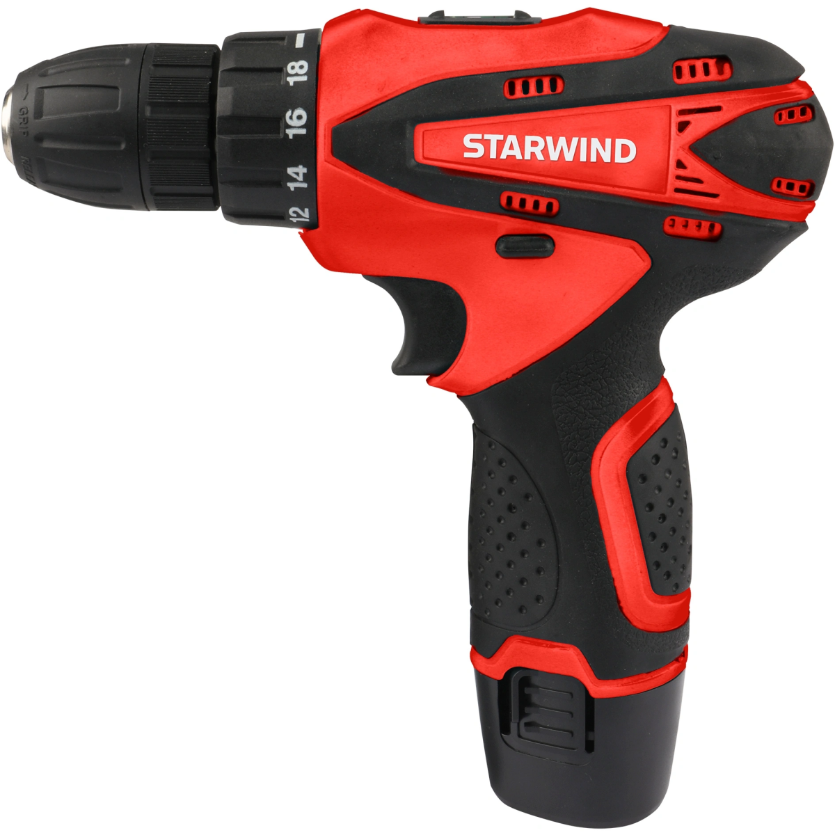 Дрель-шуруповёрт Starwind CDT12-1.5/1S0