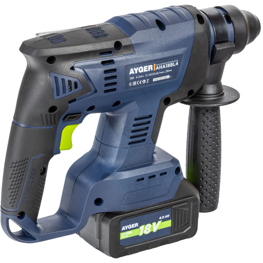 Перфоратор AYGER AHA18BL4 - фото 2