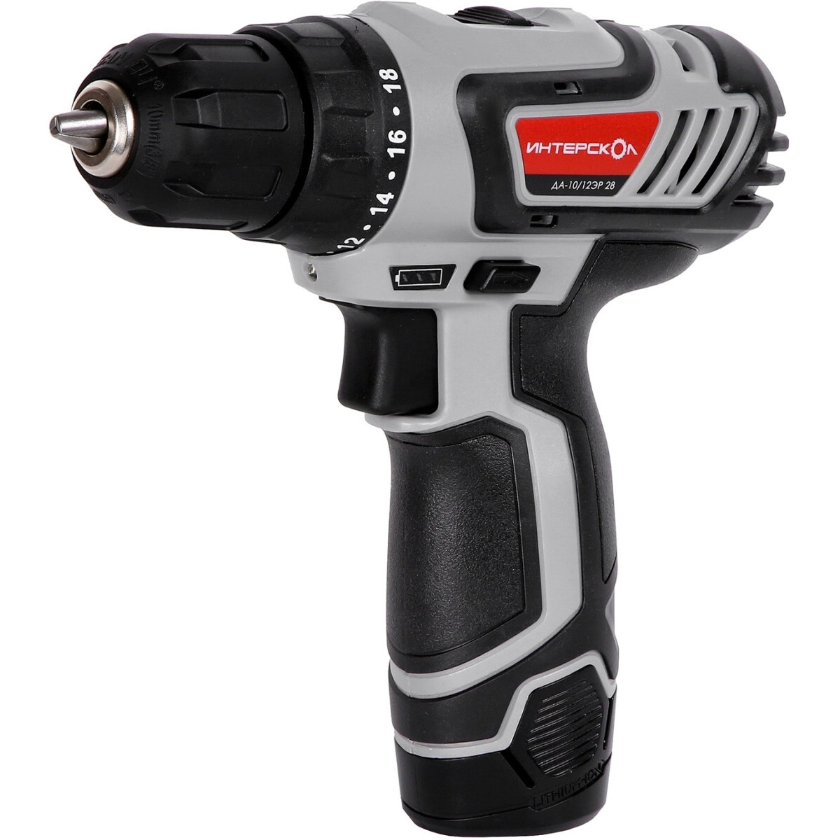 Дрель-шуруповёрт Интерскол ДА-10/12ЭР 28 (595.2.1.20)
