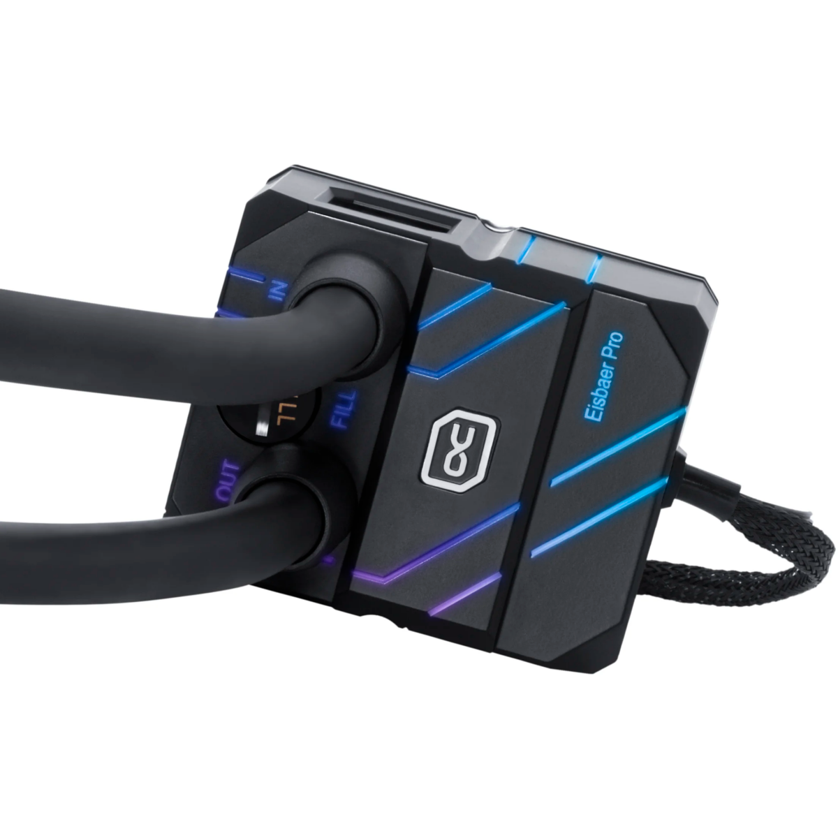 Резервуар с помпой для СЖО Alphacool Eisbaer Pro Aurora (Solo) - Digital RGB (13000) - фото 5