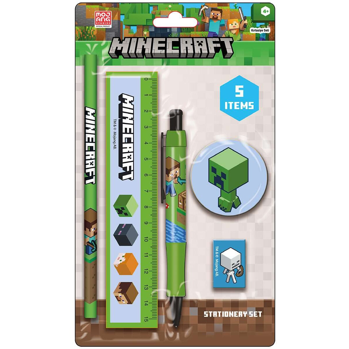 Канцелярский набор Pyramid International Minecraft Chibi Creeper - Pyr978 - фото 2