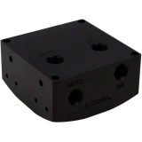 Топ для помп СЖО Alphacool Eisdecke D5 top - Black Acetal G1/4 - PP755/VPP655/TPP644/MCP655 V.3 (13188)