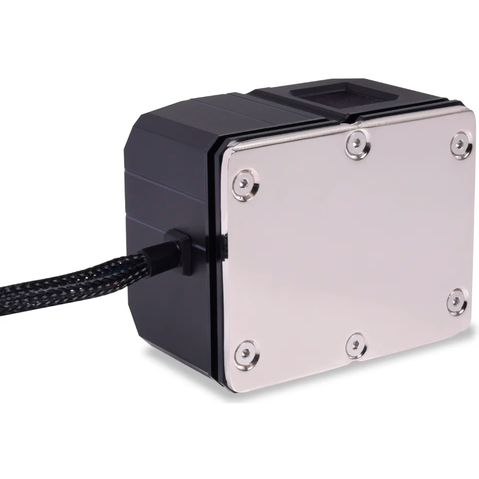 Резервуар с помпой для СЖО Alphacool Eisbaer Pro ES (Solo) Full Black (13094) - фото 3