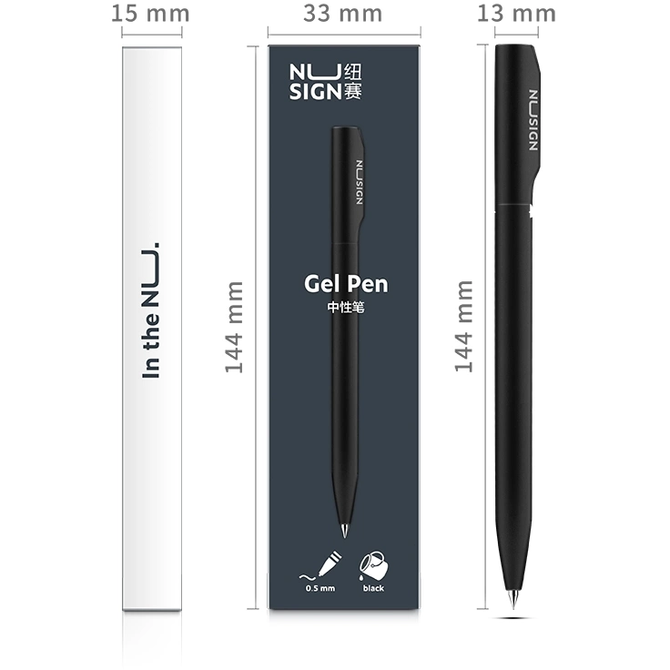 Ручка гелевая Deli NS552 Grey - NS552GREY - фото 3