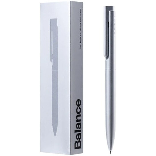 Ручка гелевая Deli NS999ES Silver