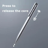 Ручка гелевая Deli NS999ES Silver (NS999ES SILVER)