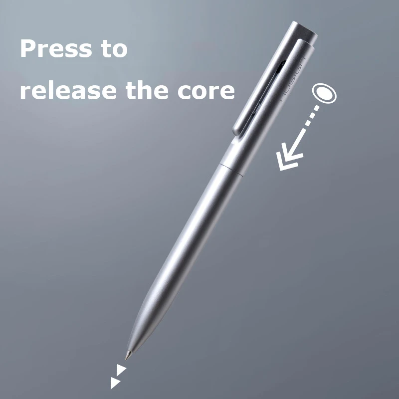 Ручка гелевая Deli NS999ES Silver - NS999ES SILVER - фото 4