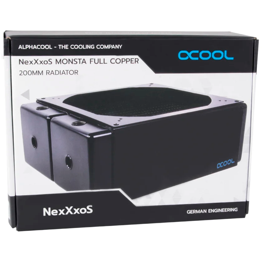 Радиатор для СЖО Alphacool Monsta Full Copper 200mm Radiator (14393) - фото 7