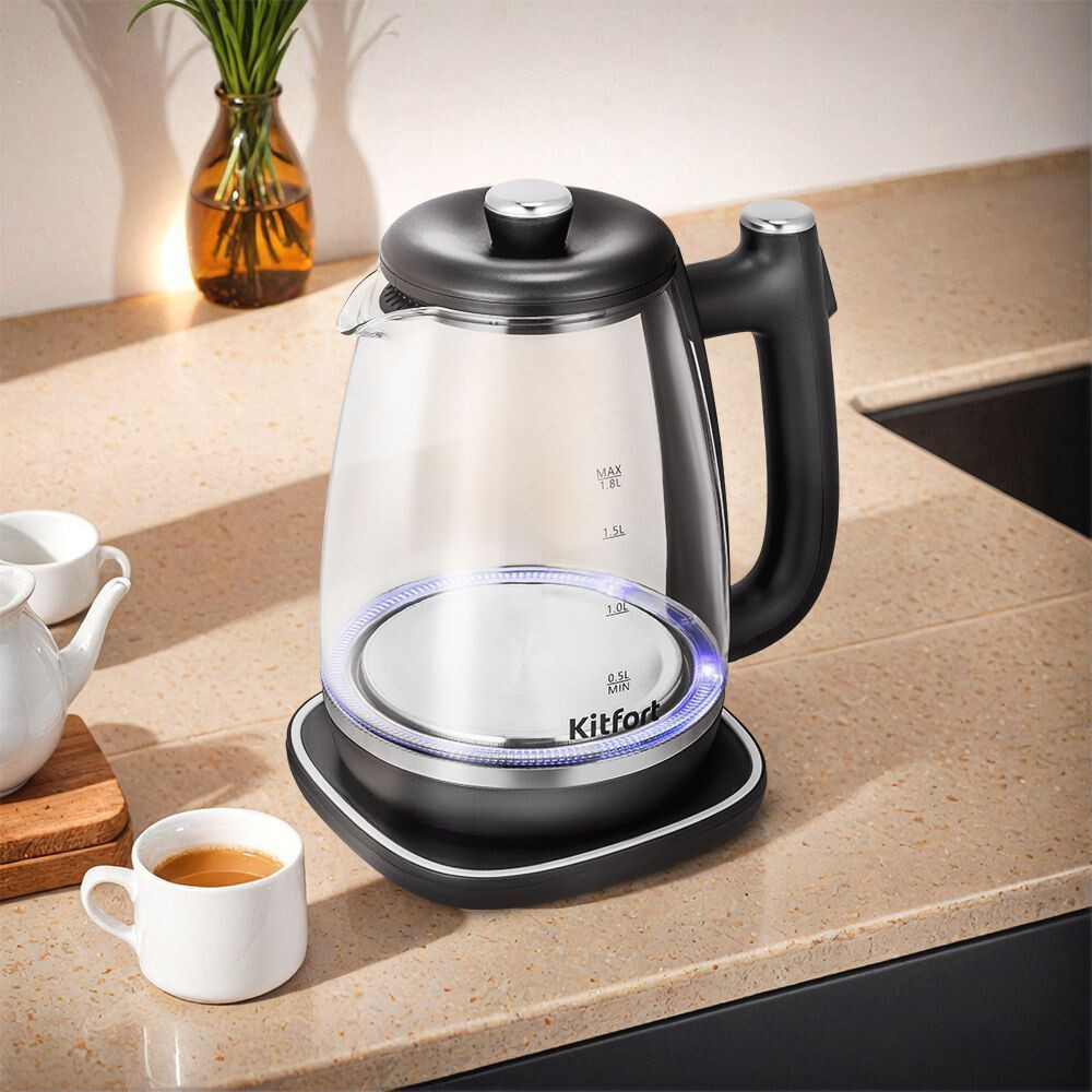 Чайник Kitfort KT-6728 - фото 4