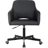 Офисное кресло Бюрократ CH-380M Black (CH-380M/BLACK-PU)