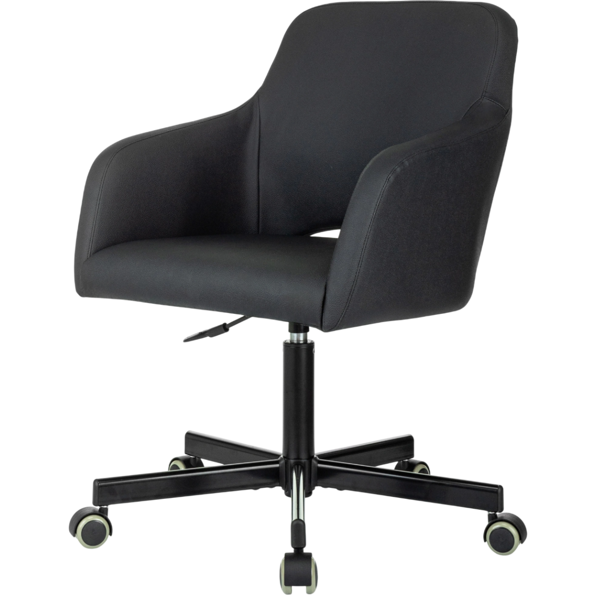Офисное кресло Бюрократ CH-380M Black - CH-380M/BLACK-PU - фото 3