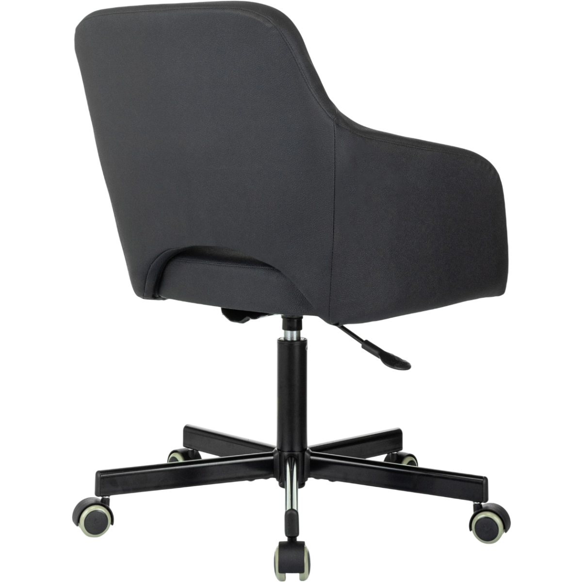 Офисное кресло Бюрократ CH-380M Black - CH-380M/BLACK-PU - фото 5