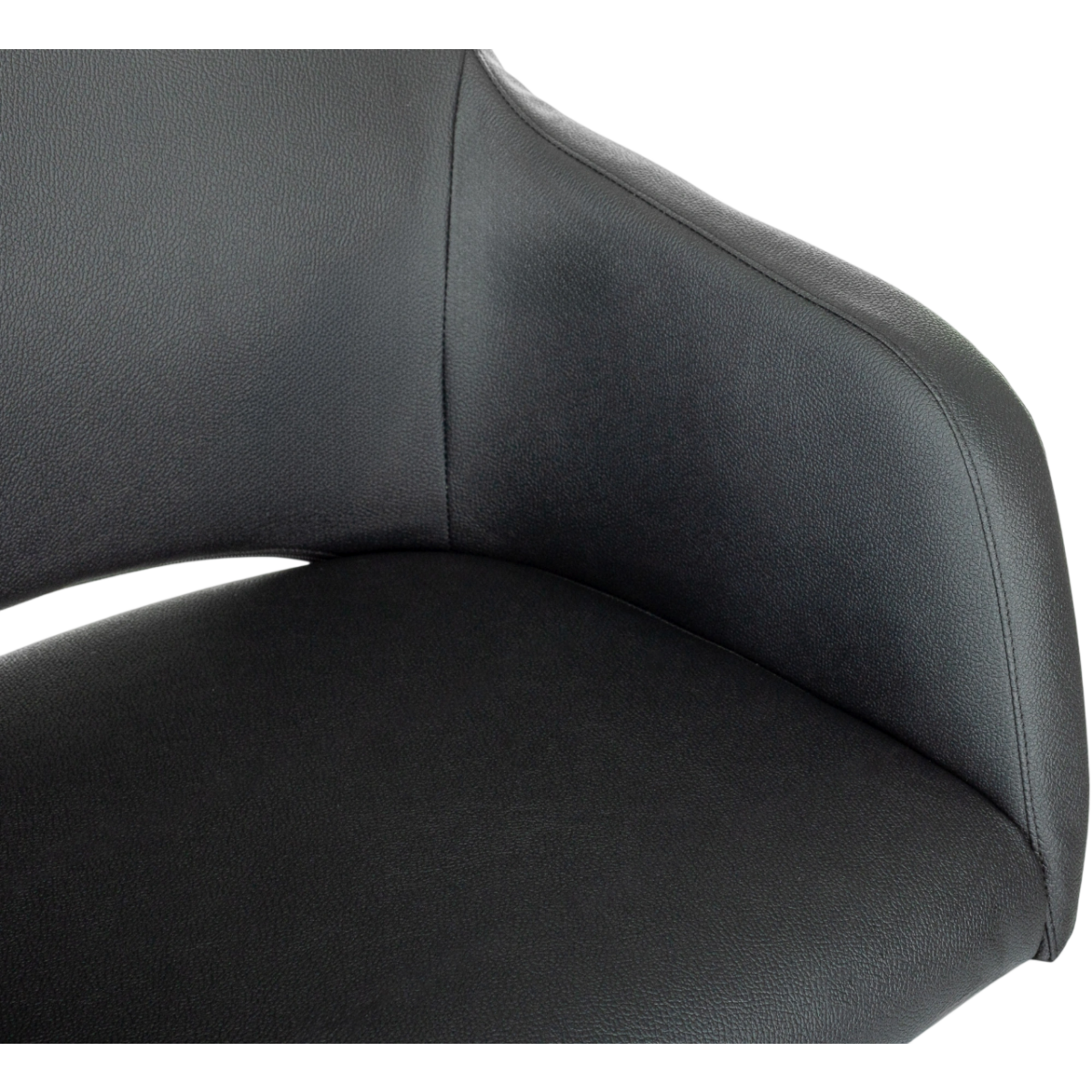 Офисное кресло Бюрократ CH-380M Black - CH-380M/BLACK-PU - фото 7