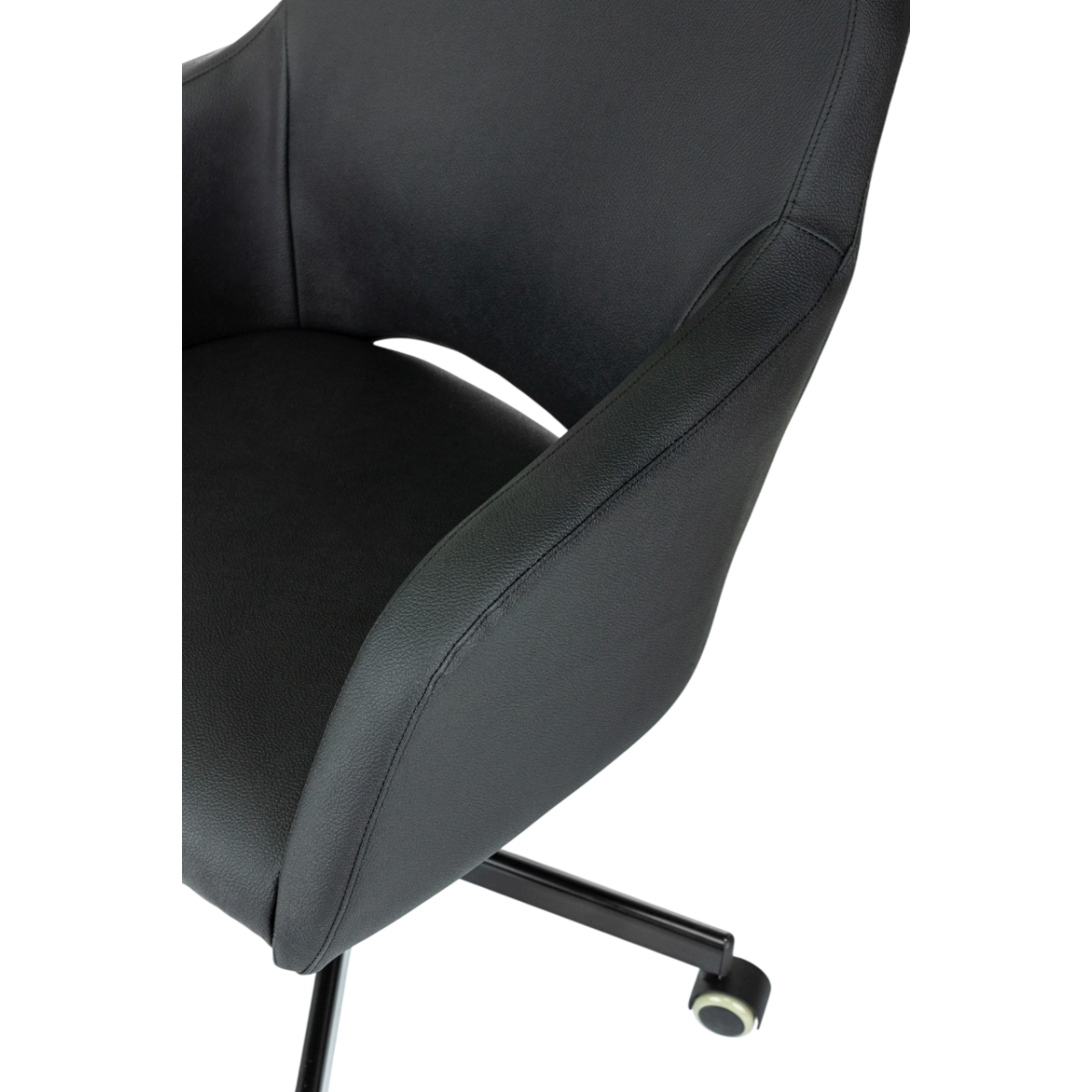 Офисное кресло Бюрократ CH-380M Black - CH-380M/BLACK-PU - фото 8