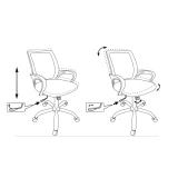 Офисное кресло Бюрократ CH-695NSL Blue (CH-695N/SL/BL/TW-11)