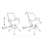 Офисное кресло Бюрократ CH-695NSL Black (CH-695N/SL/BLACK)