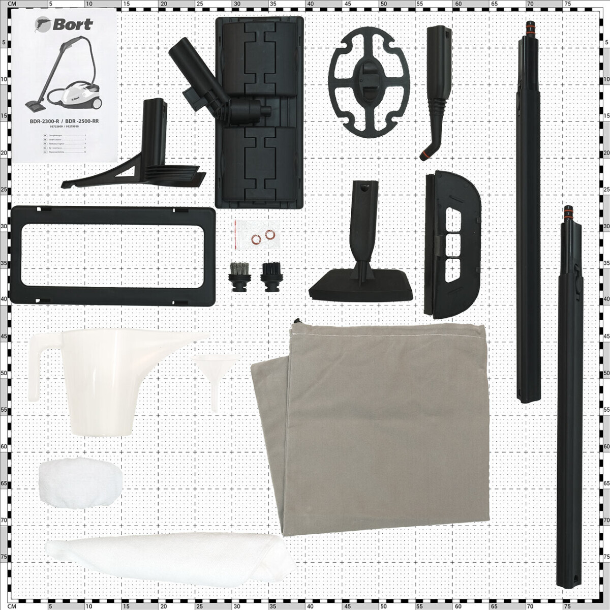 Пароочиститель Bort BDR-2500-RR - 91279910 - фото 19